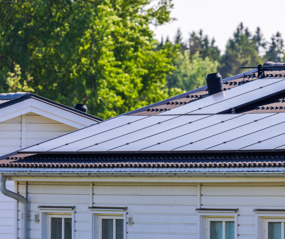 Solceller för villa
